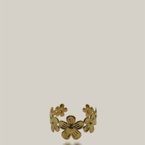 🌸  Flora   Un jardin doré autour du poignet.