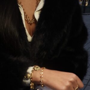 Collier maillons ajourés  💫