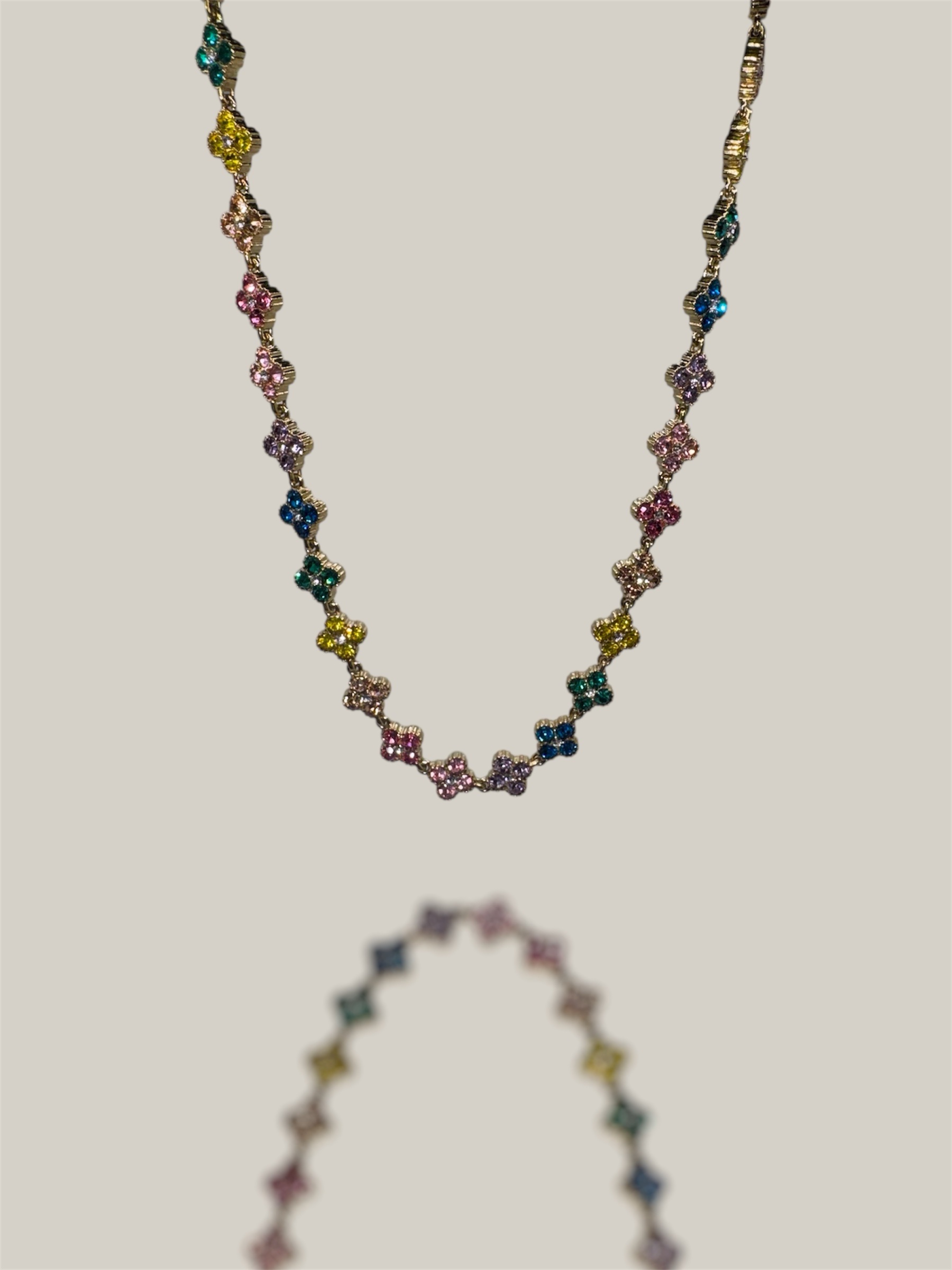 Collier multicolore