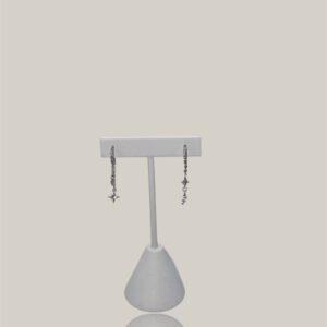 Boucles d’oreilles Étoiles pendantes — Acier inoxydable doré 🌟